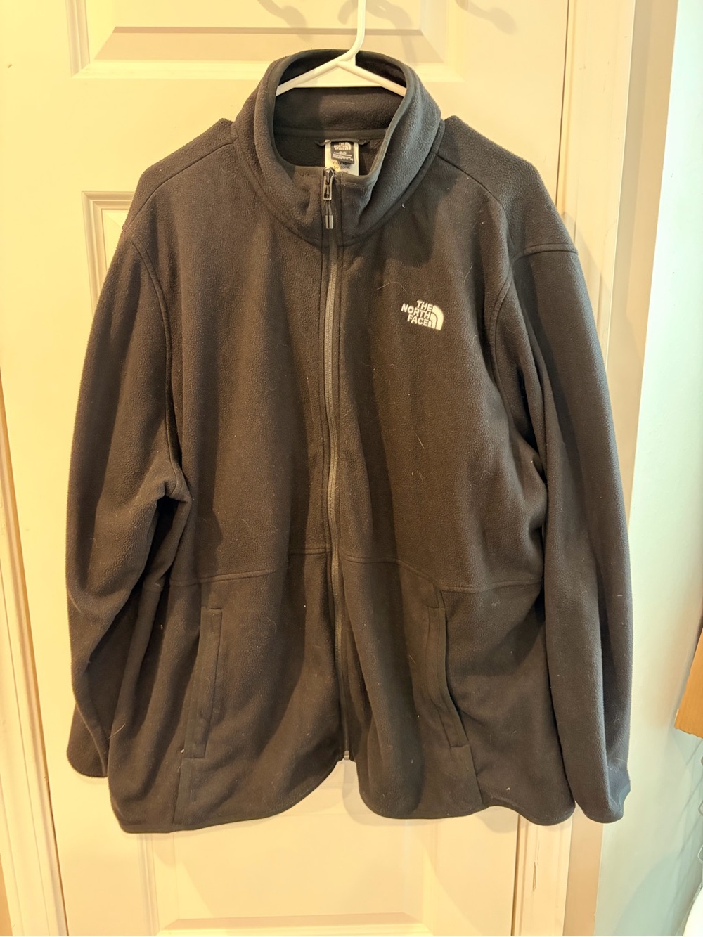 The North Face Glacier Fleece Black Full-Zip Jacket